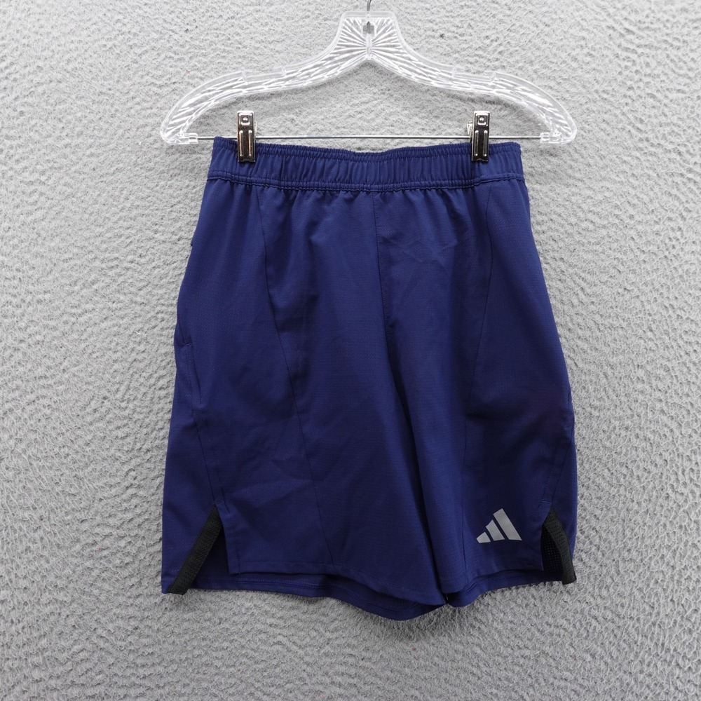 Adidas Heat Ready D4T HR Training Shorts XS Blue Mens 7in Inseam NWT